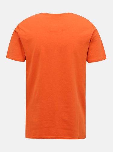 Oranžové pánske tričko s potlačou LOAP Anakin