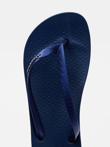 Tmavomodré dámske žabky Ipanema