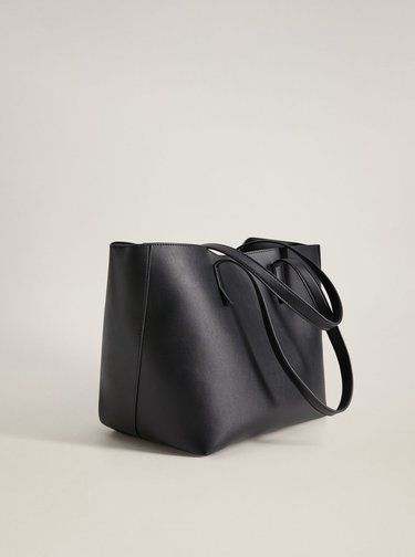 Černý shopper Mango Adhala