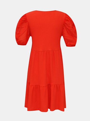 Červené volné šaty Mango Alice