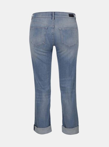 Svetlomodré slim rifle s potrhaným efektom Scotch & Soda