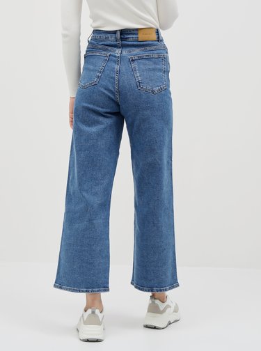 Modré bootcut rifle AWARE by VERO MODA Kathy