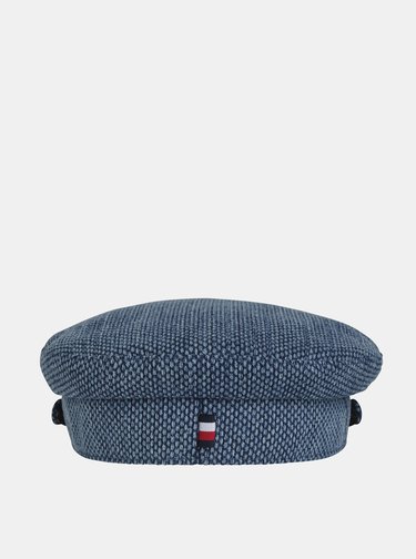 Modrá kapitánská čepice Tommy Hilfiger