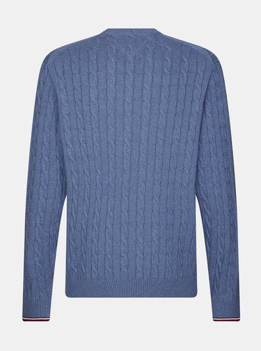 Modrý pánský svetr Tommy Hilfiger