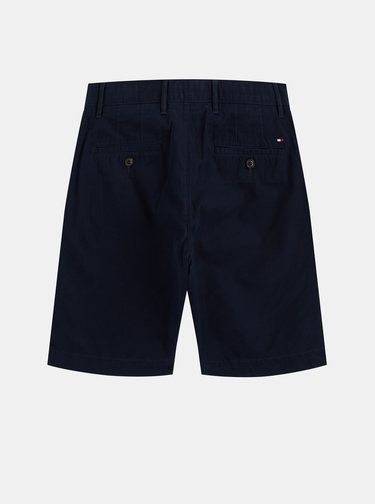 Tmavomodré pánske chino kraťasy Tommy Hilfiger