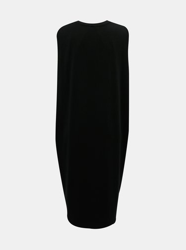 Černé midišaty Selected Femme Lola