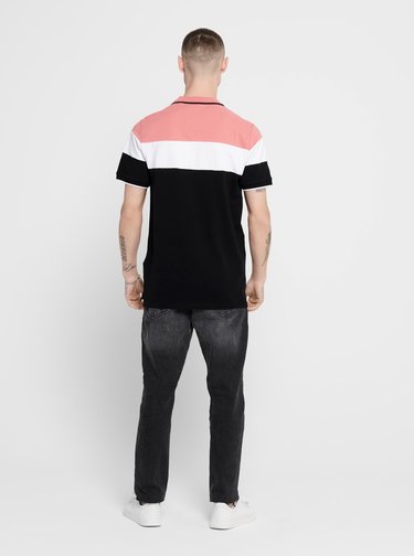 Růžové polo tričko ONLY & SONS Kahlil