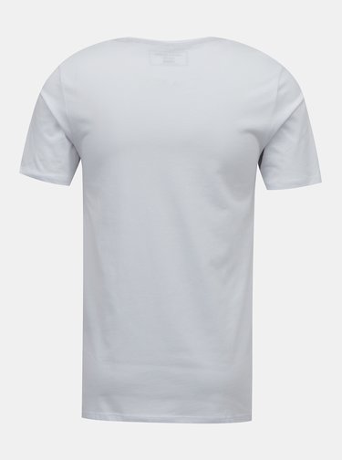 Bílé tričko Jack & Jones Brix