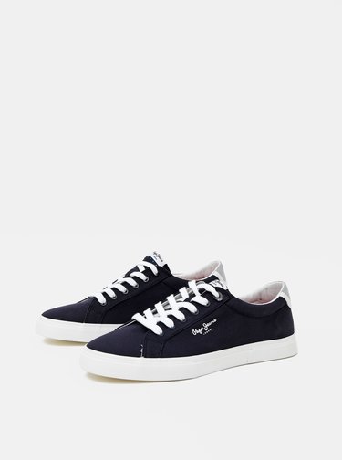 Tmavomodré pánske tenisky Pepe Jeans