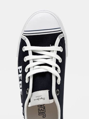 Tmavomodré dámske tenisky Pepe Jeans