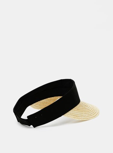 Béžový slaměný kšilt VERO MODA Frilla