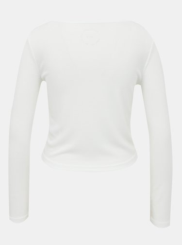Bílý crop top ONLY Monika
