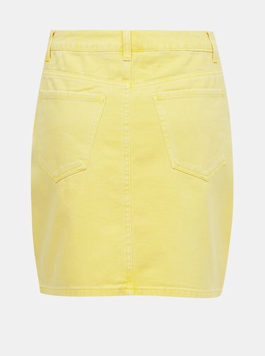 Žlutá džínová sukně VERO MODA Kate
