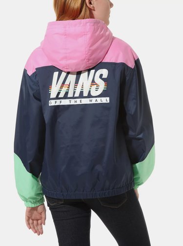 Tmavomodrý dámsky anorak VANS