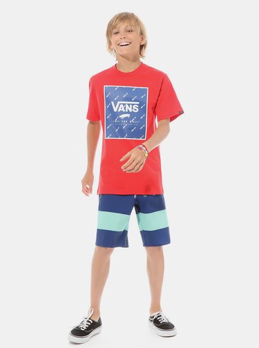 Červené klučičí tričko VANS