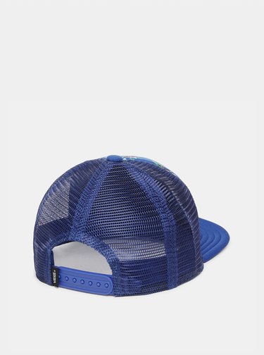 Modrá chlapčenská kvetovaná šiltovka VANS