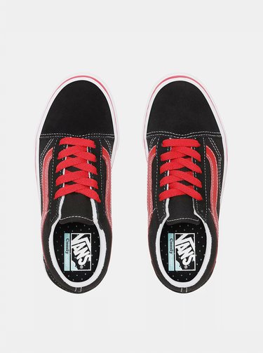 Černé dětské semišové tenisky VANS