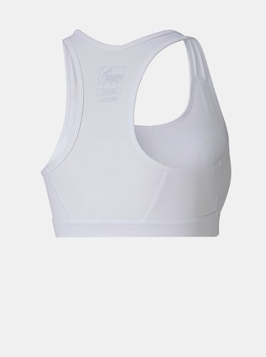 Bílá sportovní podprsenka Puma