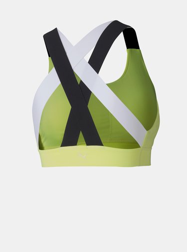 Žltá športová podprsenka Puma
