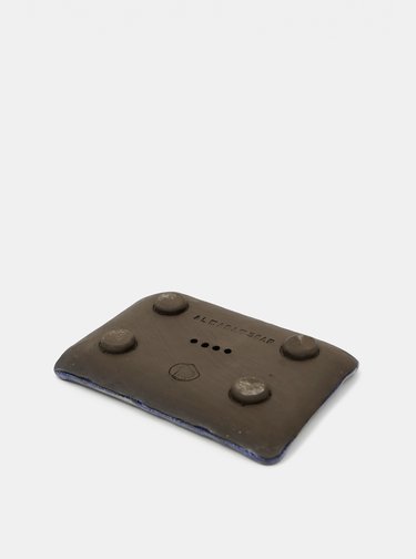 Modrá keramická mýdlenka Almara Soap Kapky