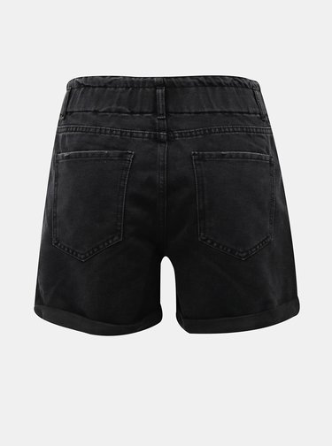 Černé džínové kraťasy VERO MODA Joana