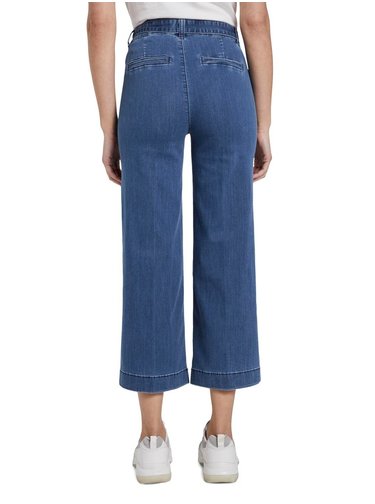 Modré džínové culottes Tom Tailor
