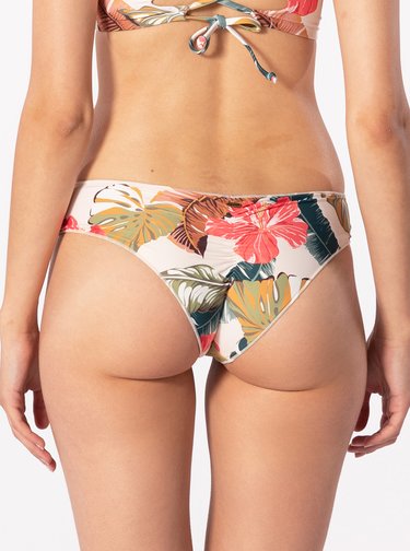Růžovo-krémový dámský spodní díl plavek Rip Curl