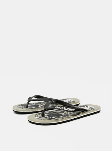 Kaki žabky Jack & Jones Tiger