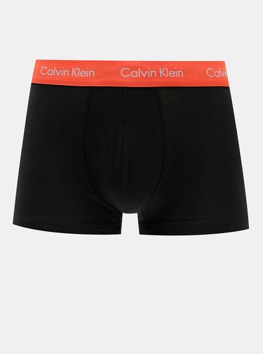 Sada troch čiernych boxeriek Calvin Klein Underwear