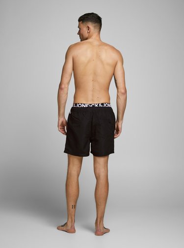 Čierne plavky Jack & Jones Aruba