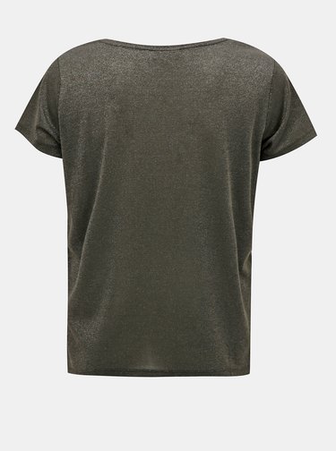 Tmavě šedé basic tričko ONLY CARMAKOMA Rex