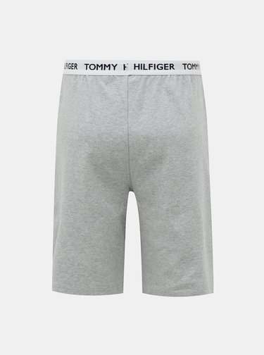 Šedé pánske pyžamové kraťasy Tommy Hilfiger