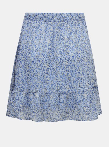 Modrá vzorovaná sukňa AWARE by VERO MODA Lucia