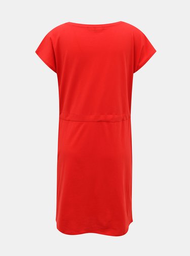 Červené basic šaty VERO MODA April