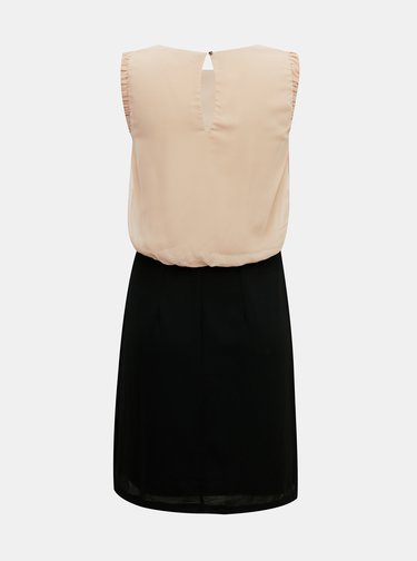 Černo-růžové šaty VERO MODA