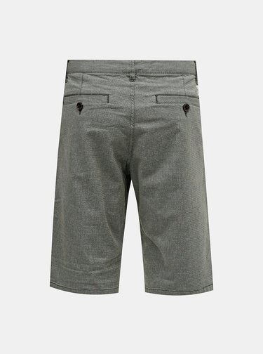 Šedé pánske chino kraťasy Tom Tailor