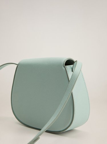 Světle modrá crossbody kabelka Mango Duna