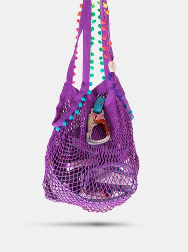 Fialová Česká síťovka Boho 25 l