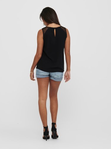 Černý top Jacqueline de Yong Summer