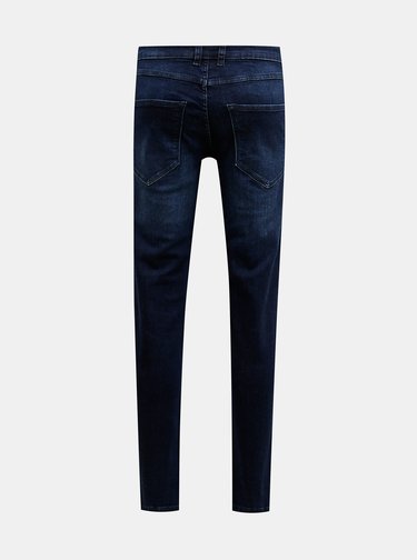 Tmavomodré slim fit rifle Redefined Rebel