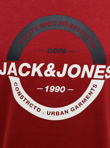 Červená mikina Jack & Jones Strong