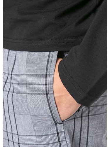 Calvin Klein černé pánské pyžamo Black