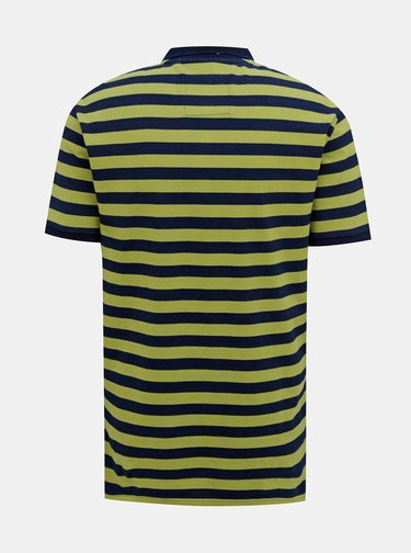 Zelené pruhované polo tričko ONLY & SONS Even