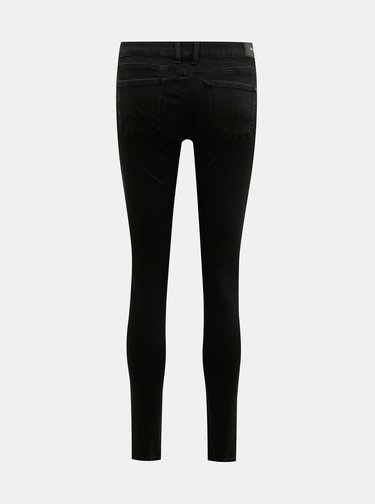 Černé dámské skinny fit džíny Pepe Jeans