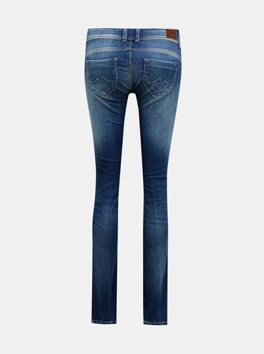 Modré dámske slim fit rifle Pepe Jeans