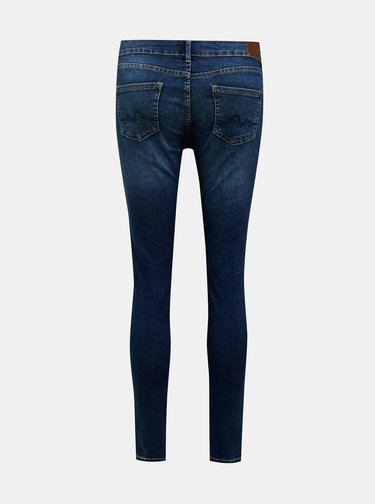 Tmavomodré dámske skinny fit rifle Pepe Jeans