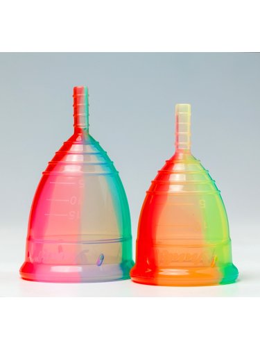 Yuuki Menstruační kalíšek 2 Rainbow Line