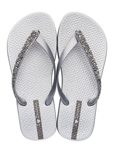 Ipanema stříbrné žabky Glam Special Fem Silver/ Silver