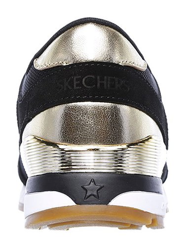 Skechers černo-zlaté tenisky Sunlite Revival