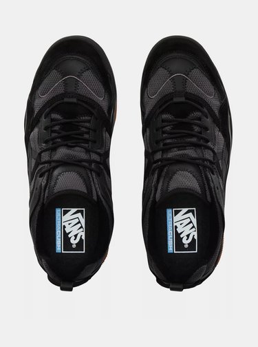 Čierne dámske tenisky s koženými detailmi VANS